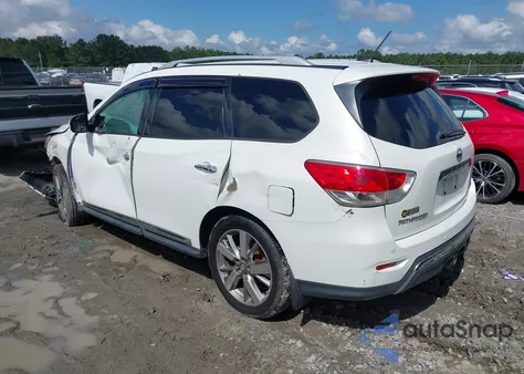 2013 Nissan Pathfinder Platinum from USA, damaged, VIN 5N1AR2MN0DC688285